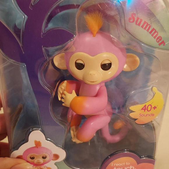 WowWee Fingerlings Adorable Baby Monkey Summer - Still in Packaging - Picture 10 of 10